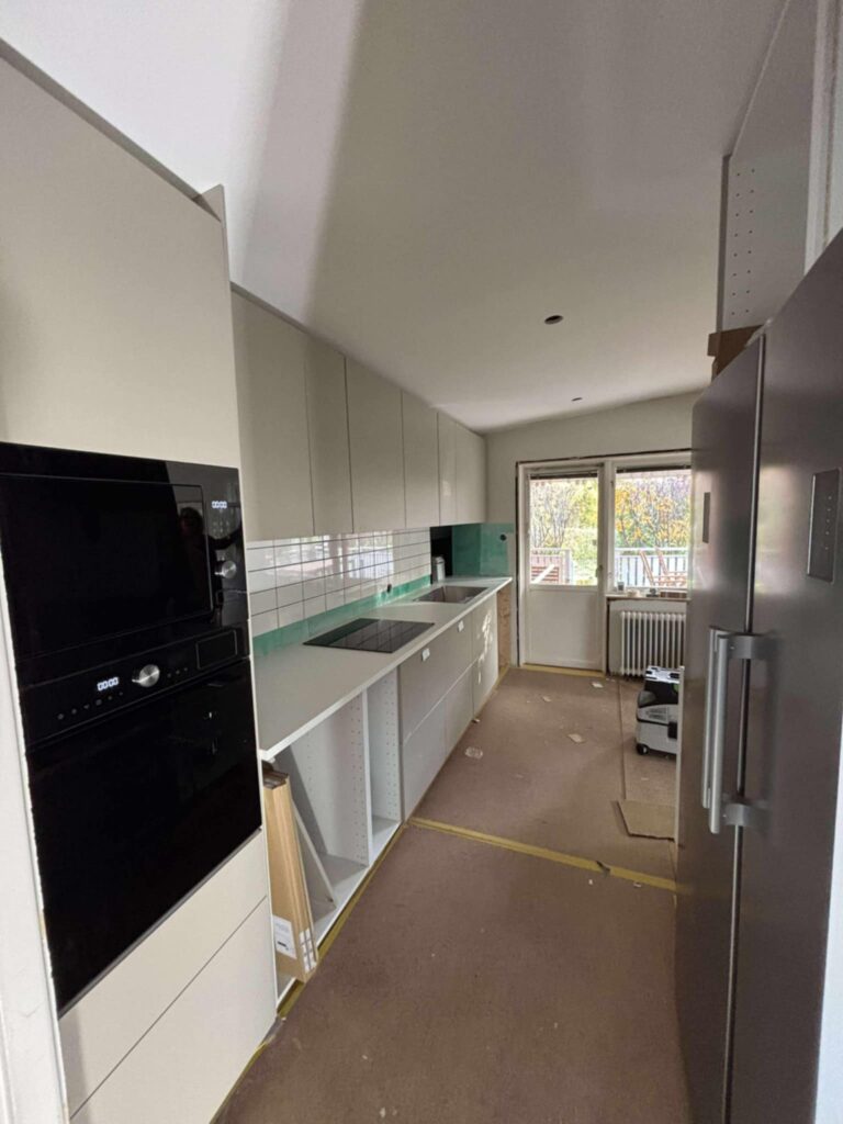 Köksrenovering hus Älmhult